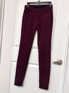 KanCan Skinny Jeans in Deep Wine